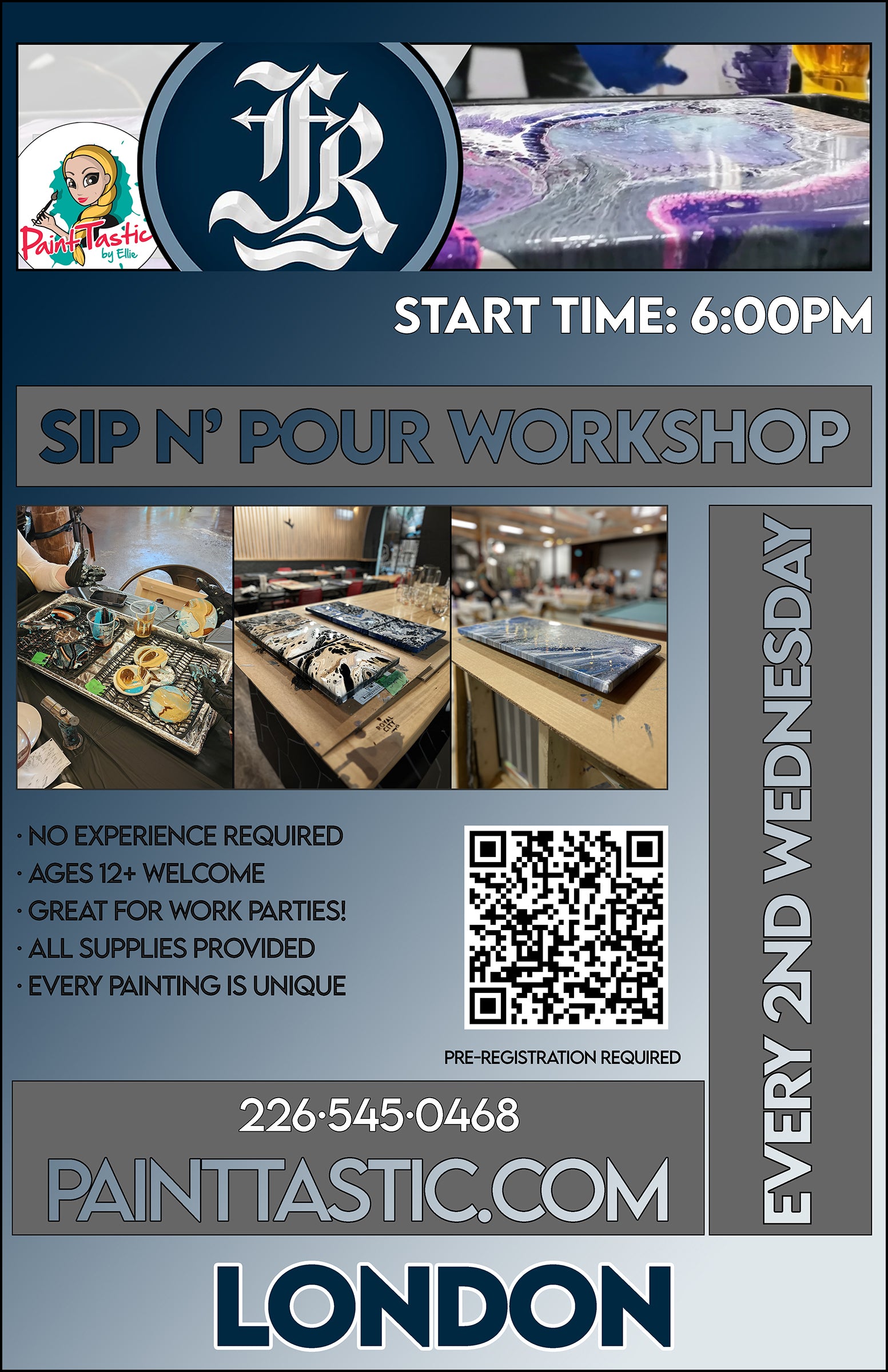 Pour with Ellie at Forked River Brewing! | Nov 24th @ 6:00pm – Paint ...