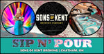 Sip N' Pour Workshop at Sons of Kent Brewing! | NOV 7TH @ CHATHAM