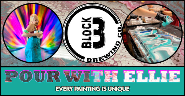 Pour with Ellie at Block Three Brewing!
