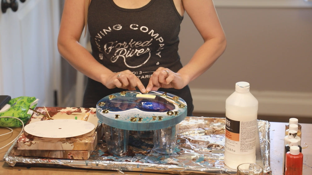 Unleash Your Creativity with Paint-tastic's 10" Clock Pour Kits!