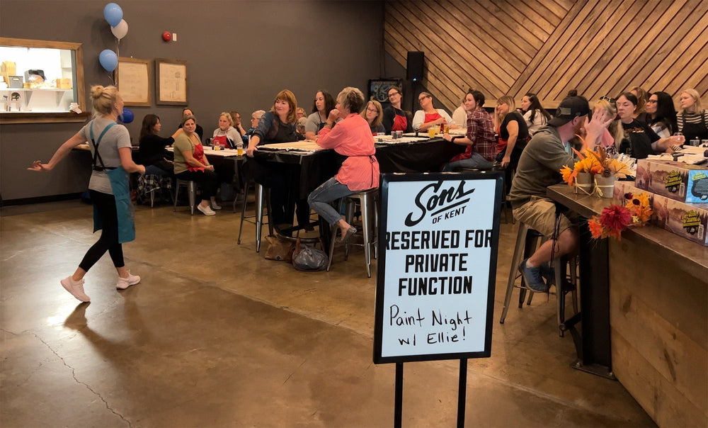 Sip N' Pour Workshop at Sons of Kent Brewing! | Nov 2 @ 6:30PM