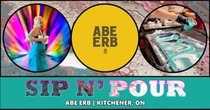 Sip N' Pour Workshop at ABE ERB | April 16 @ 6:30PM