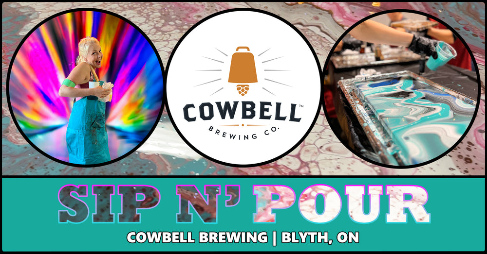 
            
                Load image into Gallery viewer, Sip N&amp;#39; Pour Workshop at Cowbell Brewing | April 11 @ 6:30PM
            
        