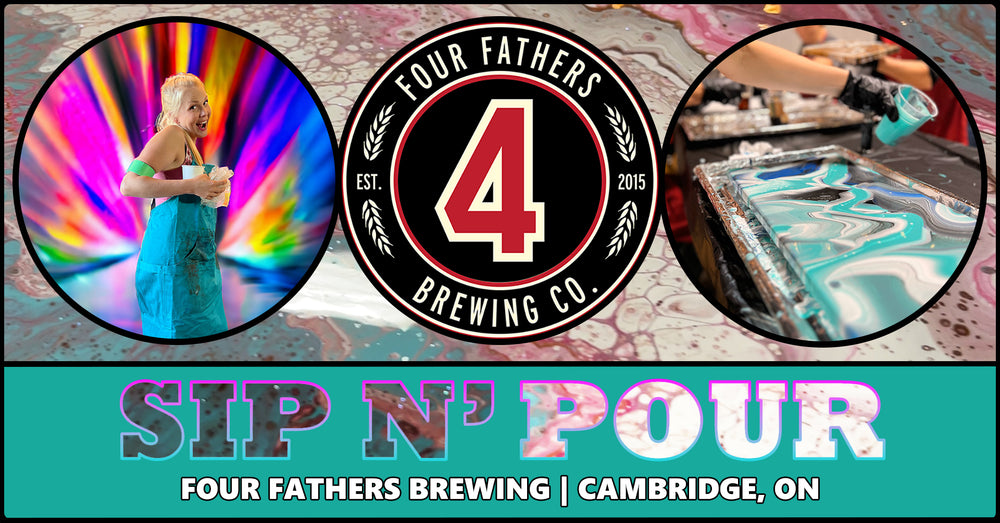 Sip N' Pour Workshop at Four Fathers Brewing | March 20 @ 6:30PM