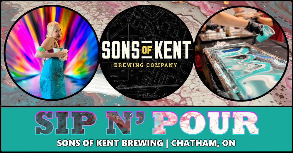 Sip N' Pour Workshop at Sons of Kent Brewing! | April 4 @ 6:30PM