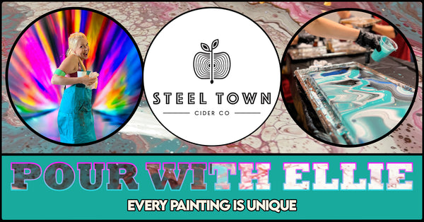 Pour with Ellie at Steel Town Cider!