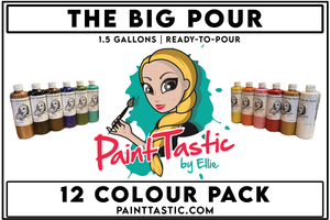 The Starter Pour | 12 Colour Pack High Flow Acrylics