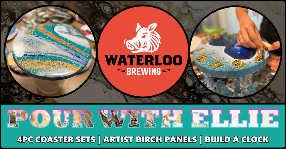 Pour Paint Workshop at Waterloo Brewing | Nov 22 @ 6:30PM