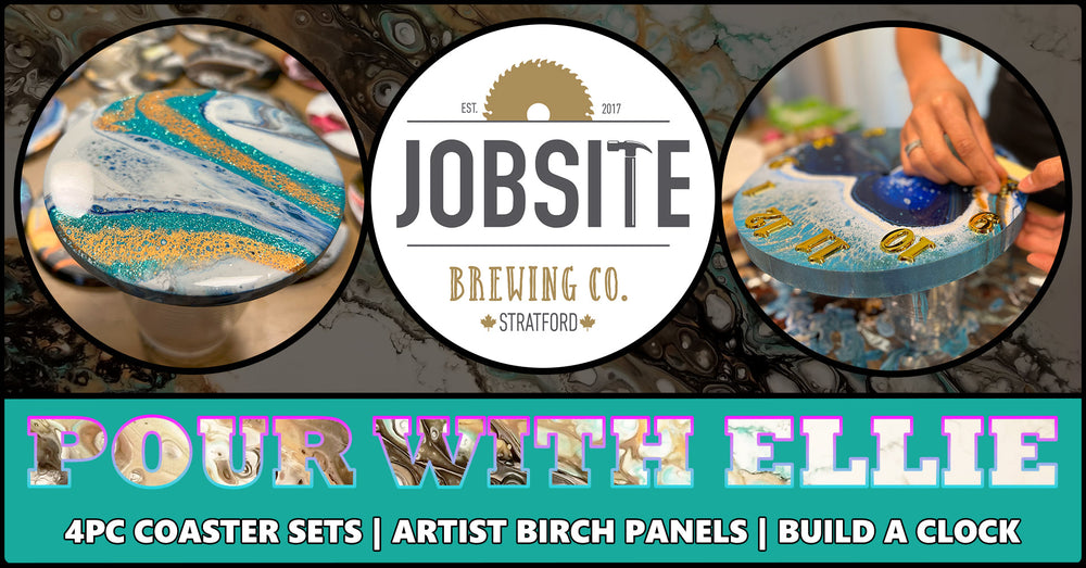 
            
                Load image into Gallery viewer, Sip N&amp;#39; Pour Workshop at Jobsite Brewing! | Oct 4 @ 6:00PM
            
        
