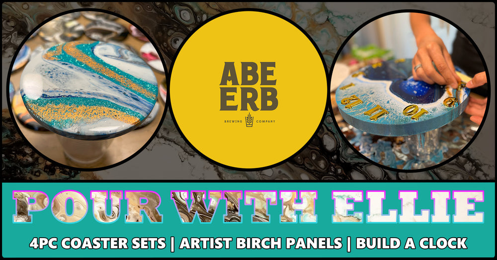 Pour Paint Workshop at Abe Erb Kitchener | Oct 17 @ 6:30PM