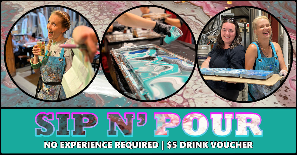 Sip N' Pour Workshop at Forked River Brewing! | Jan 10 @ 6:00PM
