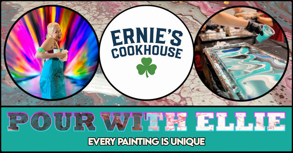 Pour with Ellie at Ernie's Cookhouse!