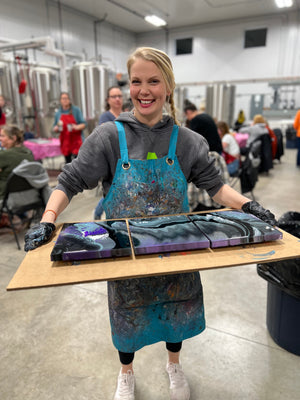 Pour Paint Workshop at Abe Erb Kitchener | Dec 19 @ 6:30PM